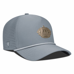 Los Angeles Kings Levelwear Gordon Copper Insignia Vented Adjustable Hat - Gray | NHL Lifestyle