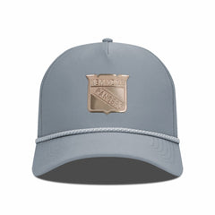 New York Rangers Levelwear Gordon Copper Insignia Vented Adjustable Hat - Gray | NHL online