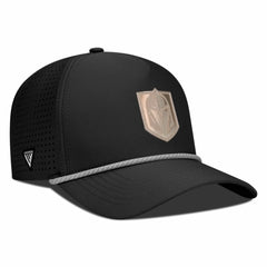 Vegas Golden Knights Levelwear Gordon Copper Insignia Vented Adjustable Hat - Black | NHL near me