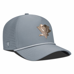 Pittsburgh Penguins Levelwear Gordon Copper Insignia Vented Adjustable Hat - Gray | NHL sale