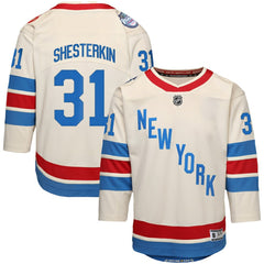 Igor Shesterkin New York Rangers Outerstuff Youth 2026 NHL Winter Classic Premier Jersey - White | NHL online