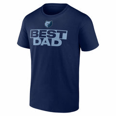 Memphis Grizzlies Greatest Dad T-Shirt Navy