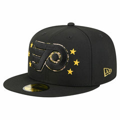 Philadelphia Flyers New Era Military Appreciation Digital Camo Stars 59FIFTY Fitted Hat - Black | New Era on sale