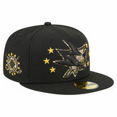 San Jose Sharks New Era Military Appreciation Digital Camo Stars 59FIFTY Fitted Hat - Black | New Era discount