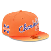 New Era Charlotte Hornets 2025/26 City Edition Alternate 59FIFTY Fitted Hat Orange