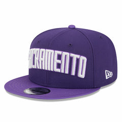 New Era Sacramento Kings 2025/26 City Edition Alternate 9FIFTY Snapback Hat Purple
