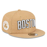 New Era Boston Celtics 2025/26 City Edition Alternate 9FIFTY Snapback Hat Gold
