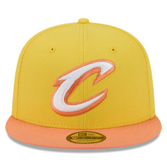 New Era Cleveland Cavaliers 2025/26 City Edition Alternate 9FIFTY Snapback Hat Gold