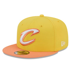 New Era Cleveland Cavaliers 2025/26 City Edition Alternate 9FIFTY Snapback Hat Gold