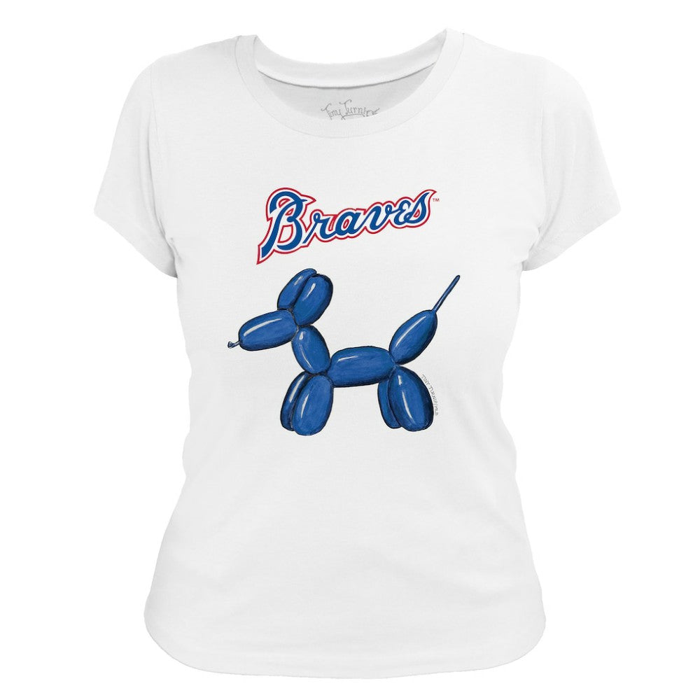 Atlanta Braves Tiny Turnip Women's Balloon Dog T-Shirt Near Me