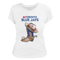 Toronto Blue Jays Tiny Turnip Women's Cowboy Boot T-Shirt for sale