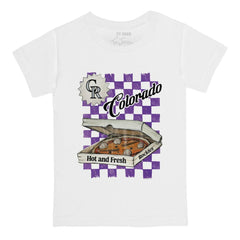 Colorado Rockies Tiny Turnip Youth Pizza T-Shirt Online