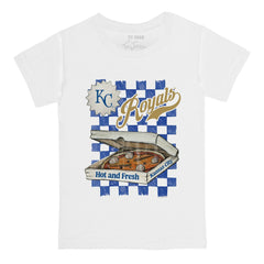 Kansas City Royals Tiny Turnip Youth Pizza T-Shirt Discount