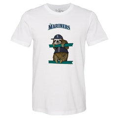 Seattle Mariners Tiny Turnip Unisex Sloth T-Shirt for sale
