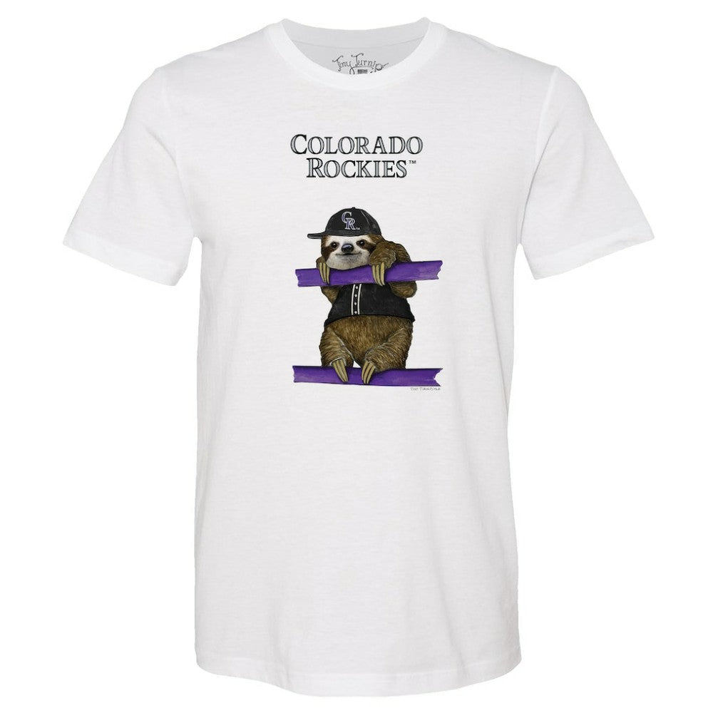 Colorado Rockies Tiny Turnip Unisex Sloth T-Shirt Near Me