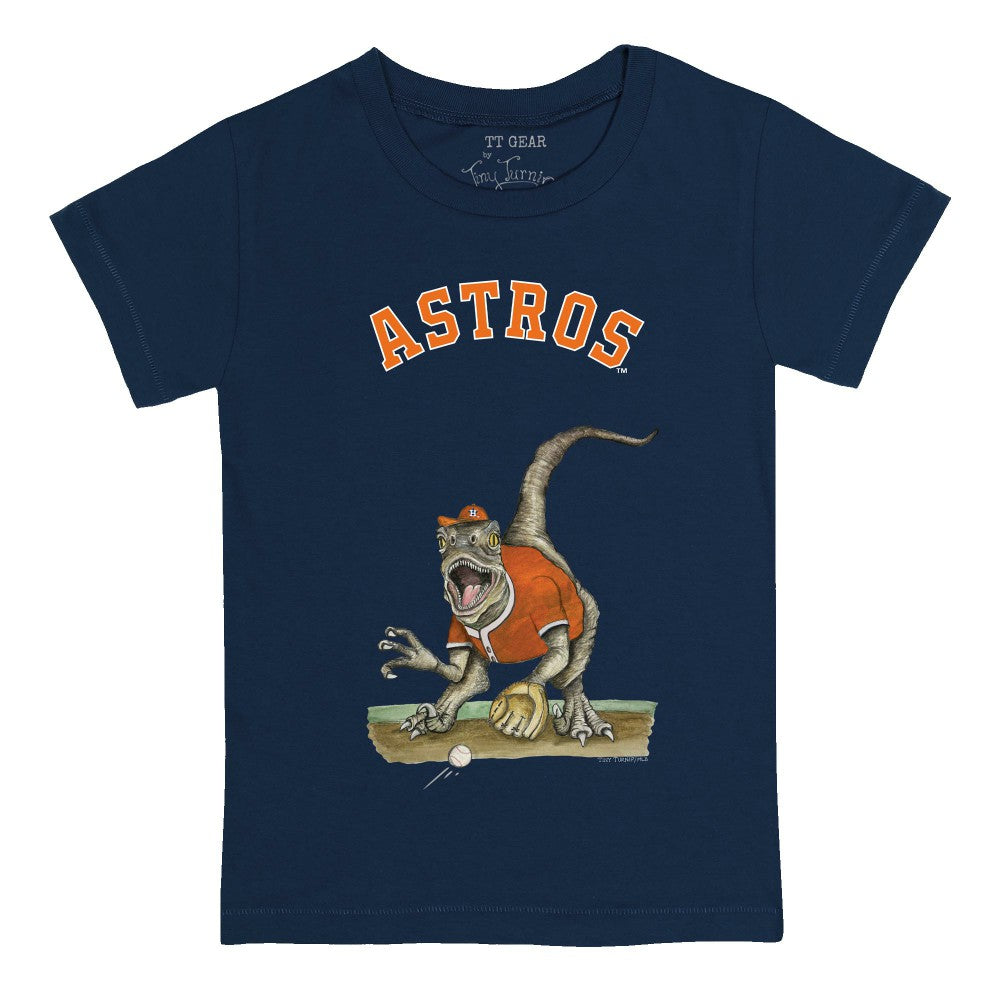 Houston Astros Tiny Turnip Youth Velociraptor T-Shirt Outlet