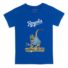 Kansas City Royals Tiny Turnip Youth Velociraptor T-Shirt Outlet