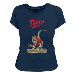 Minnesota Twins Tiny Turnip Women's Velociraptor T-Shirt Sale