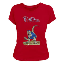 Philadelphia Phillies Tiny Turnip Women's Velociraptor T-Shirt Sale