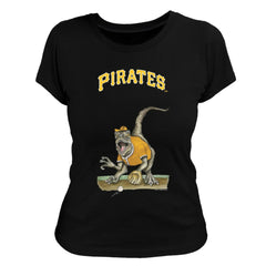 Pittsburgh Pirates Tiny Turnip Women's Velociraptor T-Shirt for sale