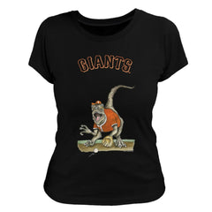 San Francisco Giants Tiny Turnip Women's Velociraptor T-Shirt Outlet