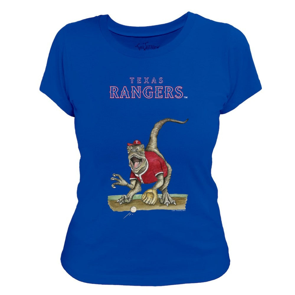Texas Rangers Tiny Turnip Women's Velociraptor T-Shirt Outlet