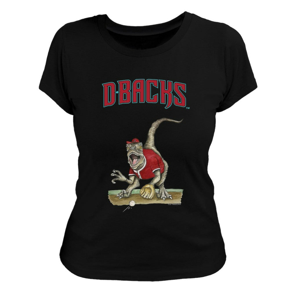 Arizona Diamondbacks Tiny Turnip Women's Velociraptor T-Shirt Sale