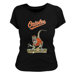 Baltimore Orioles Tiny Turnip Women's Velociraptor T-Shirt Online
