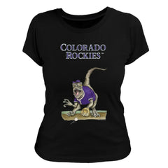 Colorado Rockies Tiny Turnip Women's Velociraptor T-Shirt Outlet