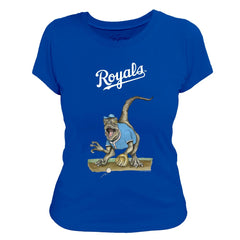 Kansas City Royals Tiny Turnip Women's Velociraptor T-Shirt Near Me