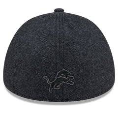 Detroit Lions New Era Peaky Duckbill Fitted Hat - Gray - NFL