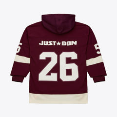 Detroit Red Wings Mitchell & Ness x Just Don Jersey Hoodie - Crimson | NHL sale