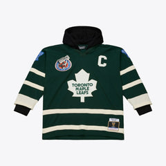 Toronto Maple Leafs Mitchell & Ness x Just Don Jersey Hoodie - Green | NHL online