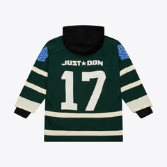 Toronto Maple Leafs Mitchell & Ness x Just Don Jersey Hoodie - Green | NHL online