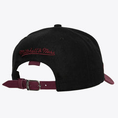 Detroit Red Wings Mitchell & Ness x Just Don Wave Script Pro Strapback Hat - Black/Maroon | NHL discount