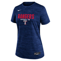 Texas Rangers Nike Women's Authentic Collection Velocity Dri-FIT T-Shirt Discount
