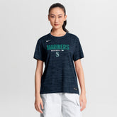 Seattle Mariners Nike Women's Authentic Collection Velocity Dri-FIT T-Shirt Near Me