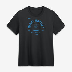 Miami Marlins Nike Women's Authentic Collection Early Work Tri-Blend Dri-FIT T-Shirt Discount