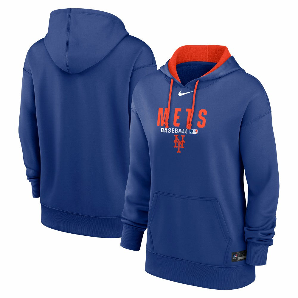New York Mets Nike Women's Authentic Collection Therma-FIT Hoodie Outlet