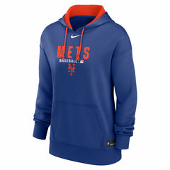 New York Mets Nike Women's Authentic Collection Therma-FIT Hoodie Outlet