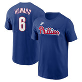 Ryan Howard Philadelphia Phillies Nike Fuse Name & Number T-Shirt Discount