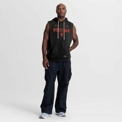 San Francisco Giants Nike Authentic Collection Standard Issue Dri-FIT Sleeveless Hoodie Outlet
