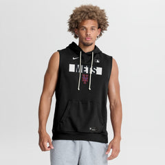 New York Mets Nike Authentic Collection Standard Issue Dri-FIT Sleeveless Hoodie Discount