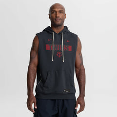 Minnesota Twins Nike Authentic Collection Standard Issue Dri-FIT Sleeveless Hoodie Sale