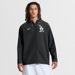 Los Angeles Dodgers Nike Authentic Collection Raglan Therma-FIT Full-Zip Hooded Jacket Outlet