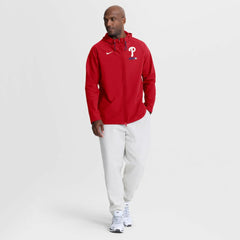 Philadelphia Phillies Nike Authentic Collection Raglan Therma-FIT Full-Zip Hooded Jacket for sale