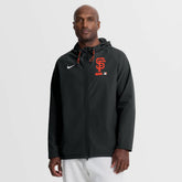 San Francisco Giants Nike Authentic Collection Raglan Therma-FIT Full-Zip Hooded Jacket Outlet