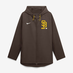 San Diego Padres Nike Authentic Collection Raglan Therma-FIT Full-Zip Hooded Jacket Sale
