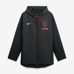 New York Mets Nike Authentic Collection Raglan Therma-FIT Full-Zip Hooded Jacket Sale