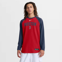 Boston Red Sox Nike Authentic Collection Raglan Dri-FIT Sweatshirt Online